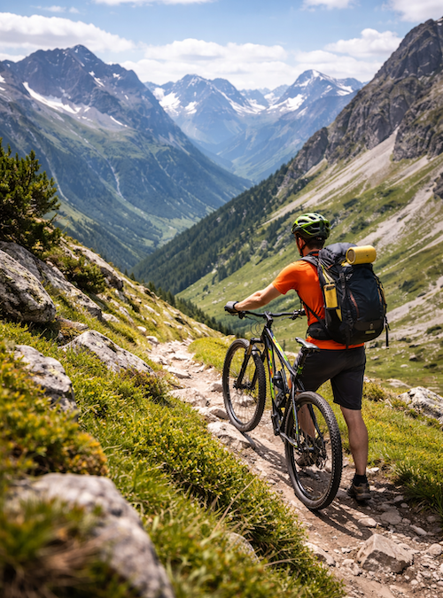 Bikehike i Europa – kombinera cykling och vandring på äventyr